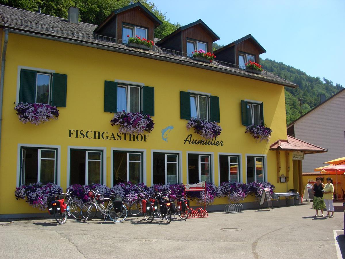 Fischgasthof Aumueller Obermuhl Kültér fotó