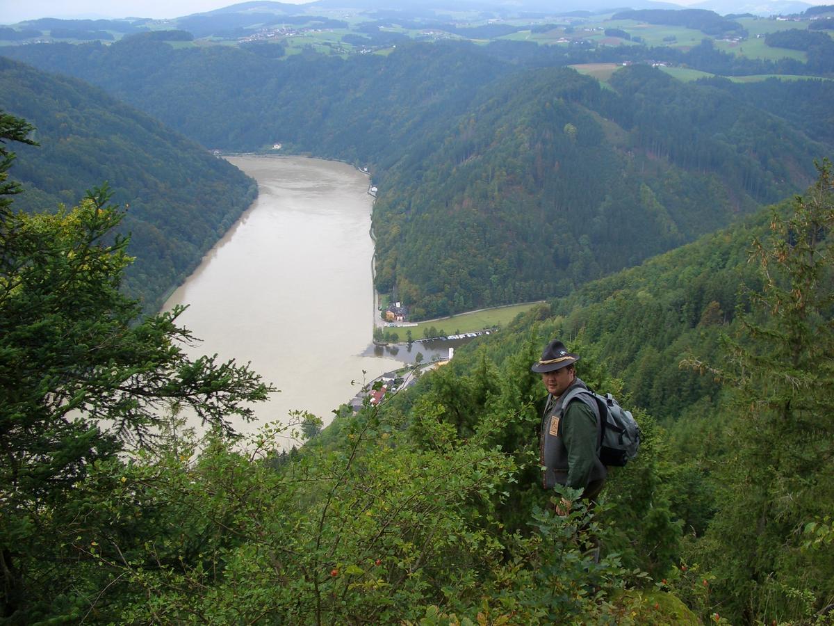 Fischgasthof Aumueller Obermuhl Kültér fotó